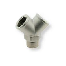 Соединитель ABAC 2х1/4”F-1/4”M-1/2”M с 3 отверстиями