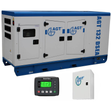 Генератор дизельний AGT 132 DSEA з блоком автоматики ATS164 і контролером HGM4020N