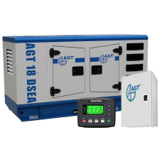 Генератор дизельний AGT 18 DSEA з блоком автоматики ATS22S і контролером HGM4020N