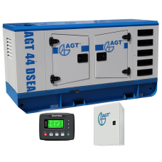 Генератор дизельний AGT 44 DSEA з блоком автоматики ATS76/24 і контролером HGM4020N