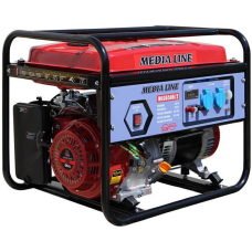 Генератор бензиновий AGT Media Line MLG6500/2