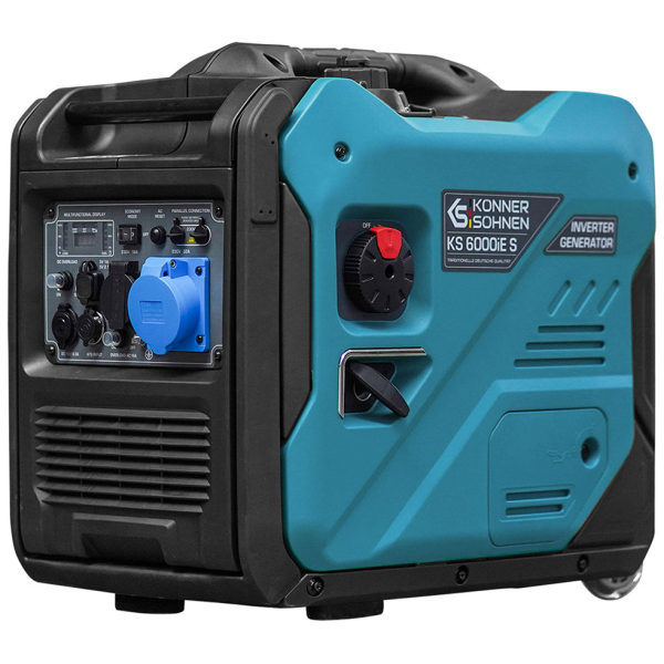 Генератор бензиновый инверторный Könner&Söhnen KS 6000iE S, 5 кВт 