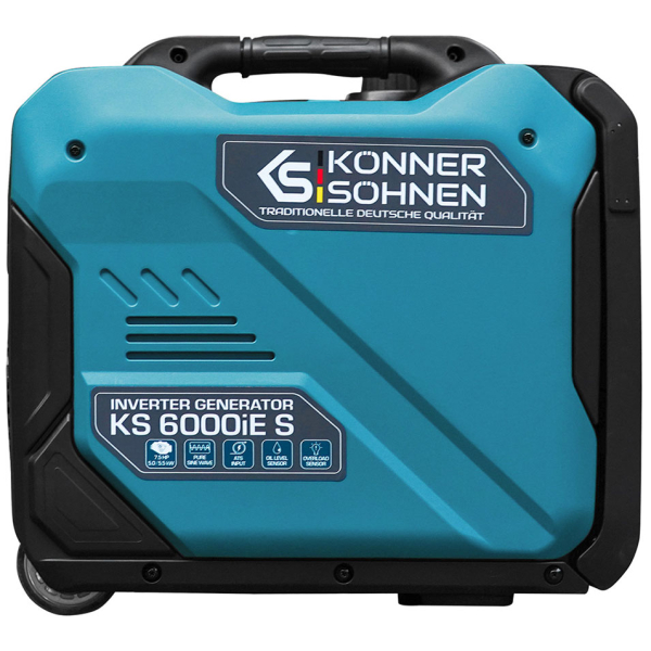 Генератор бензиновый инверторный Könner&Söhnen KS 6000iE S, 5 кВт 