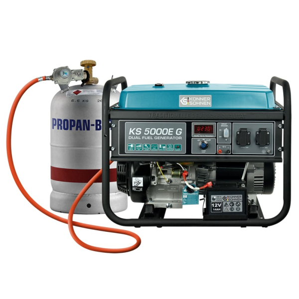 Генератор газобензиновый Konner&Sohnen KS 5000E G 