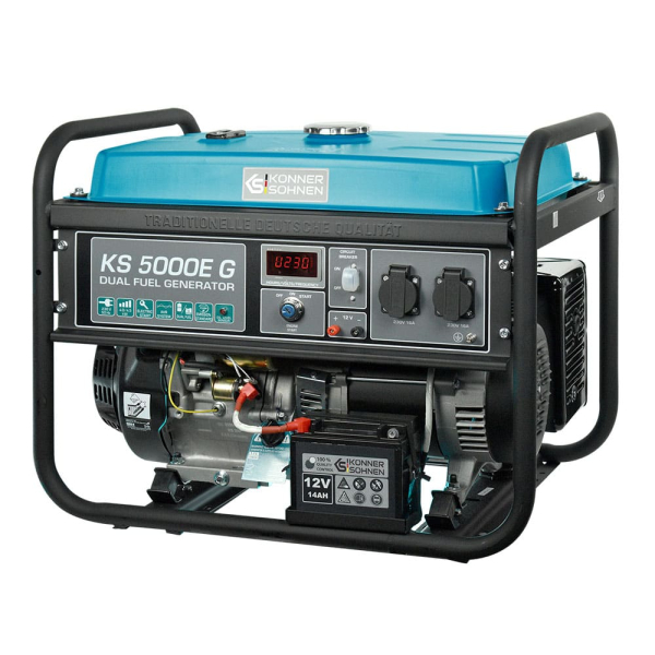 Генератор газобензиновый Konner&Sohnen KS 5000E G 