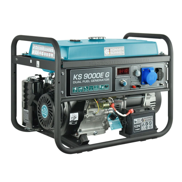 Генератор газобензиновий Konner&Sohnen KS 9000E G 