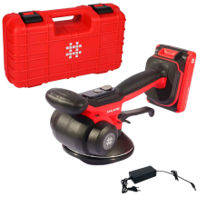 Акумуляторна віброприсоска Shijing 9393 21V 123 мм, з акб 2 Ah і з/п у кейсі