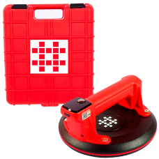 Акумуляторна присоска Shijing P618 sm 203 мм c цифровим дисплеєм для плитки до 140 кг в кейсі