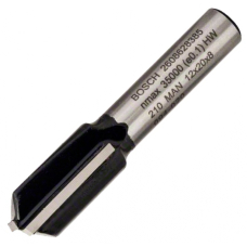 Фреза пазова Bosch з двома лезами, 8 мм, 12×20×51 мм