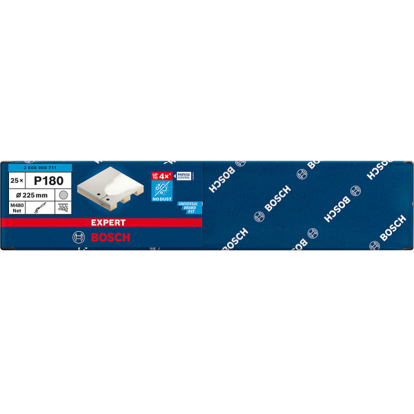 Шлифовальный лист Bosch Expert M480, 225 мм зерно 180, 25 шт