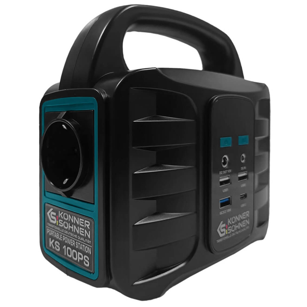 Зарядна станція Konner&Sohnen KS 100PS, 155 Вт/год, 100 Вт