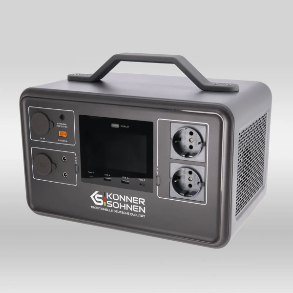 Зарядна станція Konner&Sohnen KS 1200PS, 1030 Вт/год, 1200 Вт