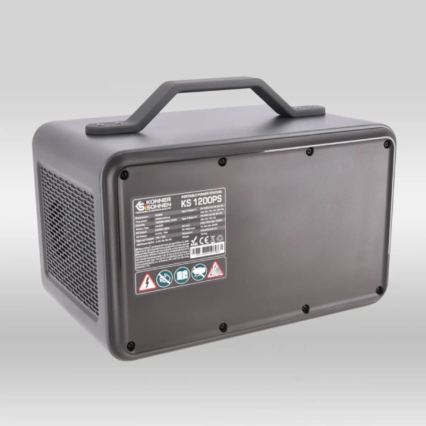 Зарядна станція Konner&Sohnen KS 1200PS, 1030 Вт/год, 1200 Вт