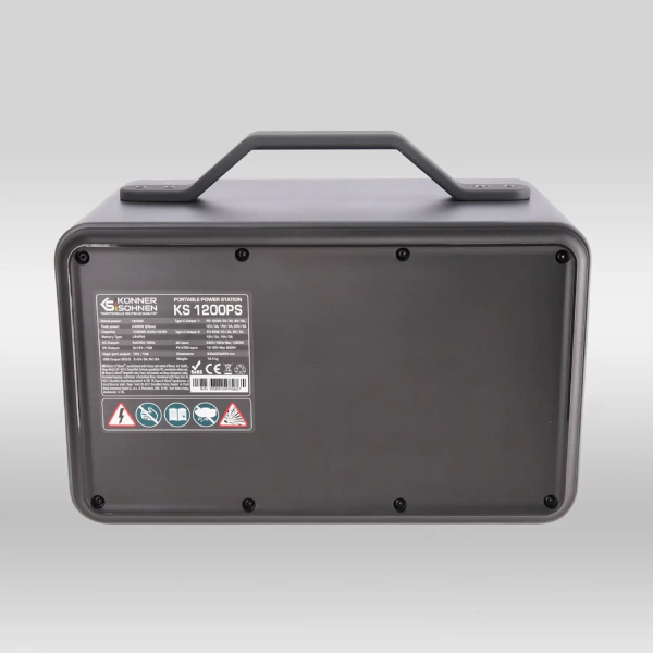 Зарядна станція Konner&Sohnen KS 1200PS, 1030 Вт/год, 1200 Вт