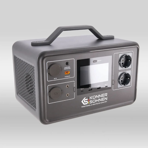 Зарядна станція Konner&Sohnen KS 1200PS, 1030 Вт/год, 1200 Вт