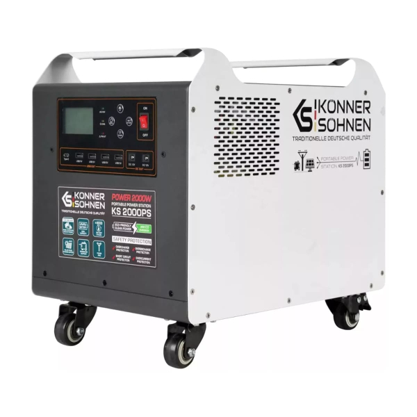 Зарядна станція Konner&Sohnen KS 2000PS, 1792 Вт/год, 2000 Вт