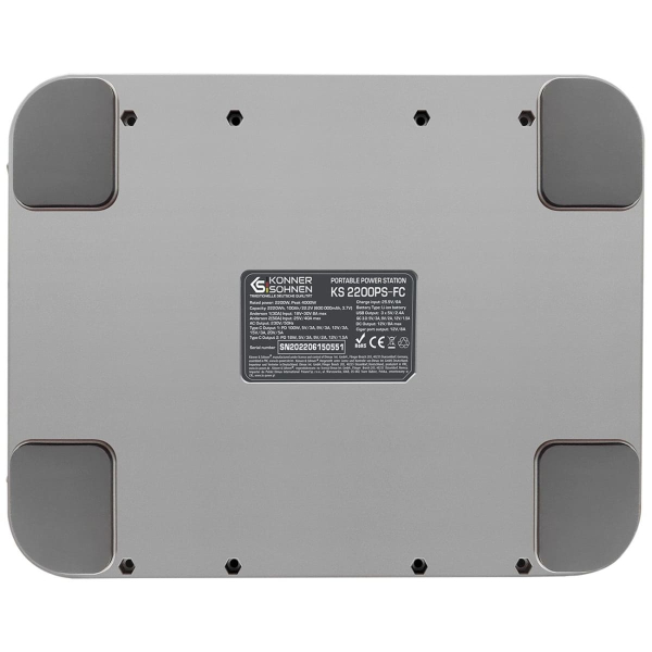 Зарядная станция Konner&Sohnen KS 2200PS-FC, 2220 Вт/ч, 2200 Вт