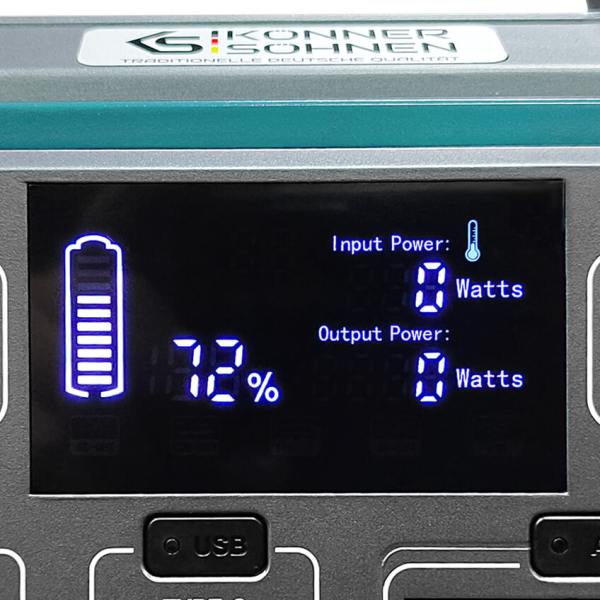 Зарядна станція Konner&Sohnen KS 300PS, 296 Вт/год, 300 Вт
