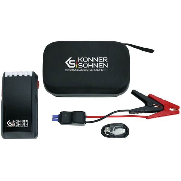 Пусковий пристрій-повербанк з ліхтариком Könner&Söhnen KS JS-1000