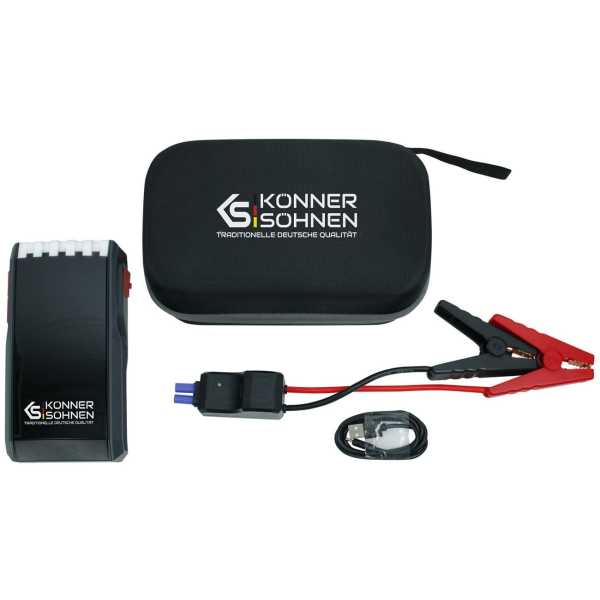 Пусковий пристрій-повербанк з ліхтариком Könner&Söhnen KS JS-1400