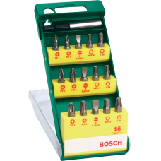 Набір насадок-біт Bosch, 15 шт + тримач