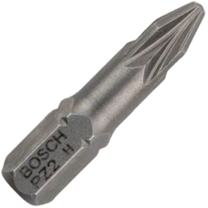 Бита Bosch Extra-Hart PZ2, 25 мм, 3 шт