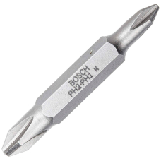 Бита двухсторонняя Bosch ECO PH2/PH1 45 мм, 60 шт