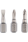 Набор бит Bosch Extra Hart S0.6х4.5, PH1, PZ1, 25 мм, 3 шт