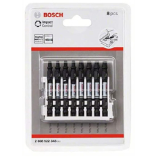 Набір ударних двосторонніх біт Bosch Impact Control, 65 мм, 8 шт