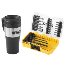 Набор бит и сверл DeWALT с термокружкой в кейсе, 25 шт