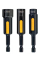 Набор торцевых головок DeWalt Extreme Impact 8, 10, 13 мм