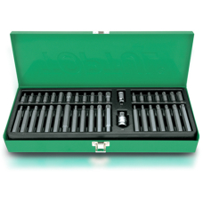 Набор бит HEX, TORX, SPLINE Toptul GAAD4002 в кейсе 40 шт