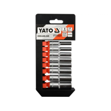 Набор 6-гранных торцевых головок 1/4" Yato, 8 шт