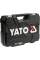 Набор инструментов 1/2", 1/4" Yato в кейсе, 94 шт
