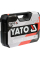 Набір інструментів 1/2", 1/4", 3/8" Yato в кейсі, 82 шт