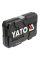 Набор инструментов Yato 1/4" в кейсе, 56 шт