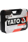 Набор инструментов 1/4" Yato в кейсе, 60 шт