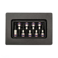 Набор торцевых головок Т20-Т60 TORX 1/2" King Tony на ложементе, 9 шт