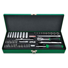 Набор головок 1/4" Toptul GCAD500З в кейсе, 50 шт