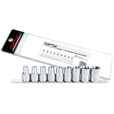 Набор головок TORX 1/2 E10-E24 Toptul GAAG0901 9 шт
