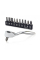 Haбоp бит SL, PH, TORX, SQ 1/4" с трещоткой-битодержателем Toptul GAAR1201 12 шт