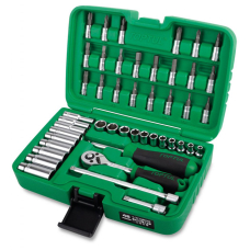 Haбоp головок 1/4" Toptul GCAI4601 в кейсе,  46 шт