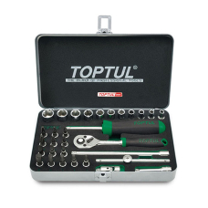 Набор головок 1/4" Toptul GCAD3101 в кейсе, 31 шт