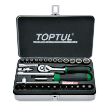 Набор головок 1/4" Toptul GCAD3204 в кейсе, 32 шт