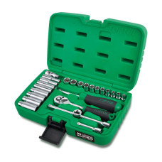 Haбоp головок 1/4" Toptul GCAI2501 в кейсе, 25 шт