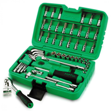 Haбоp головок 1/4" Toptul GCAI5101 в кейсе, 51 шт