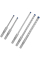 Набір бурів Bosch Expert SDS-Plus-7X 5-10 мм, 5 шт