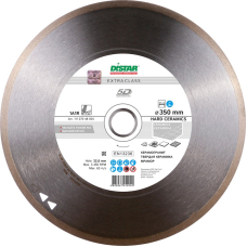 Алмазный диск по керамике Distar Hard ceramics 1A1R 350x2,2/1,8x10x32 мм