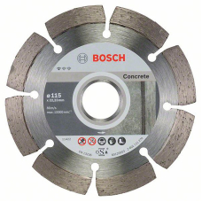 Алмазный диск Bosch по бетону Standard for Concrete 115x22,23x1,6x10 мм, 10 шт