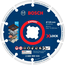 Алмазный диск по металлу Bosch X-LOCK Expert Diamond Metal Wheel, 125x22,23 мм